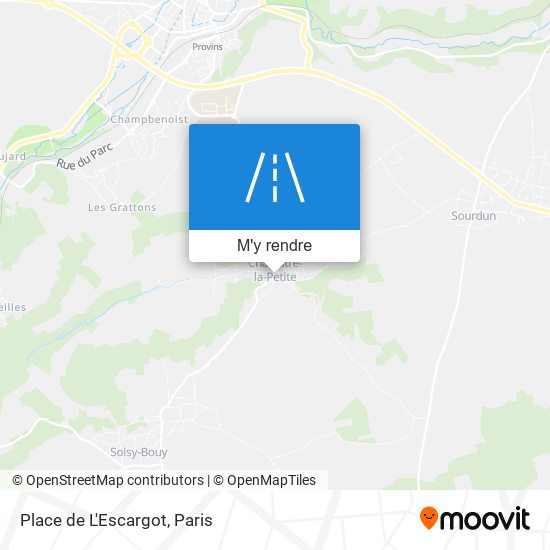 Place De L'Escargot plan