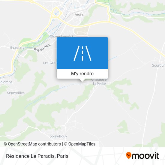 Résidence Le Paradis plan