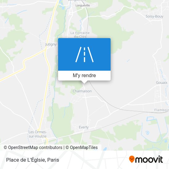Place de L'Églsie plan
