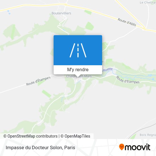 Impasse du Docteur Solon plan