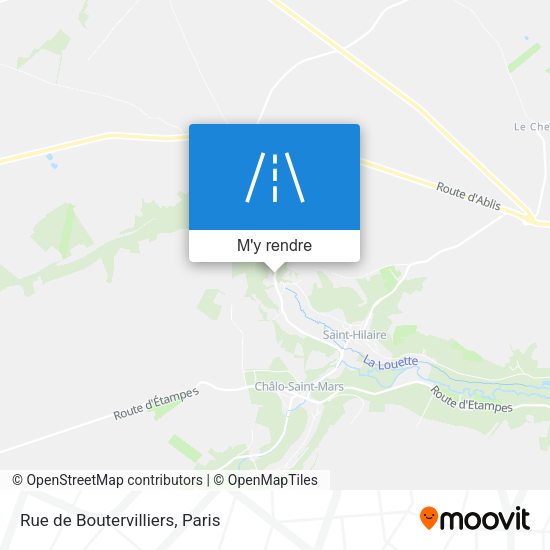 Rue de Boutervilliers plan