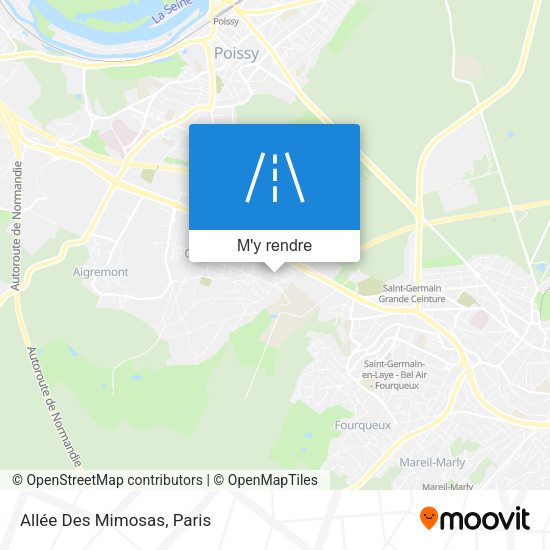 Allée Des Mimosas plan