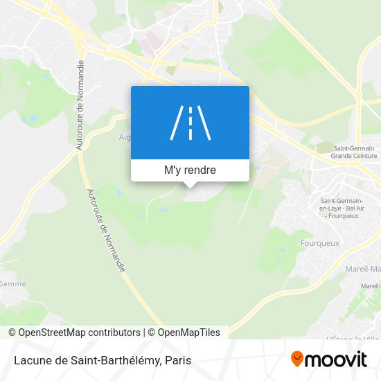 Lacune de Saint-Barthélémy plan