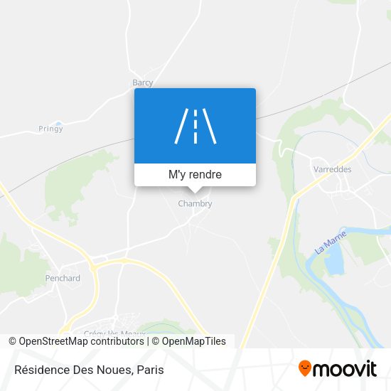 Résidence Des Noues plan