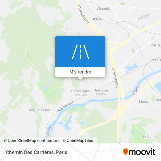 Chemin Des Carrières plan