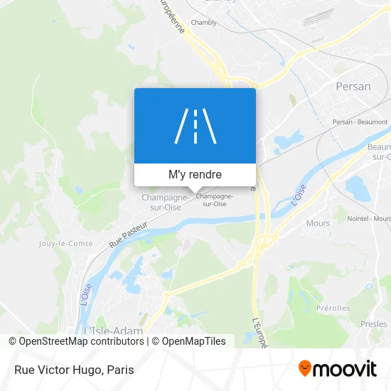 Rue Victor Hugo plan