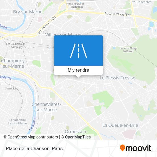 Place de la Chanson plan