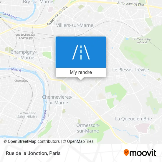 Rue de la Jonction plan