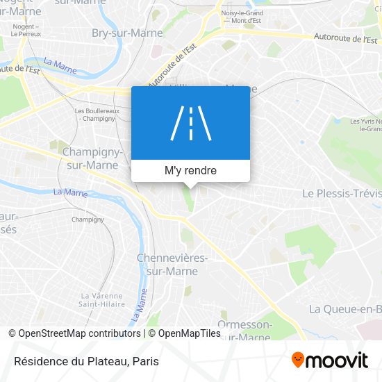 Résidence du Plateau plan