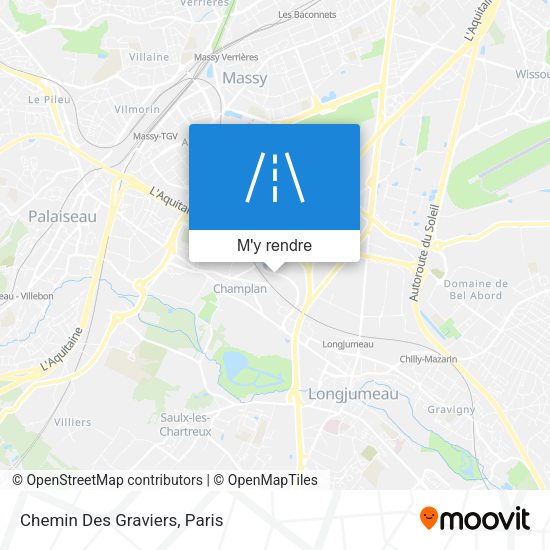 Chemin Des Graviers plan