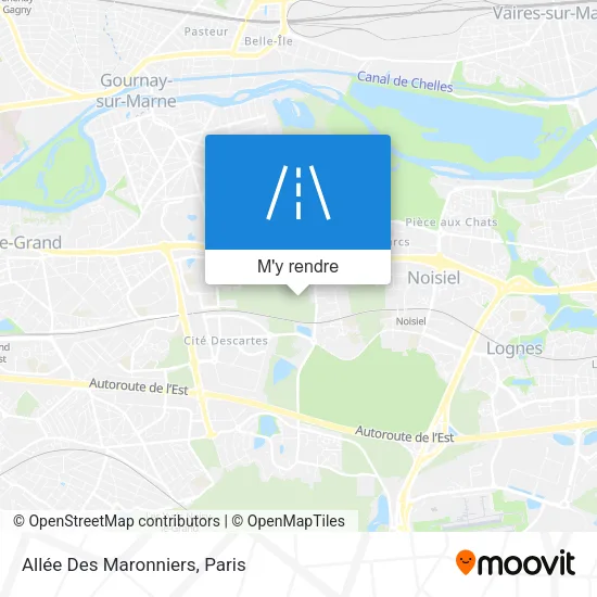 Allée Des Maronniers plan