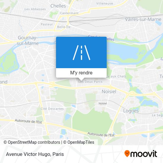 Avenue Victor Hugo plan