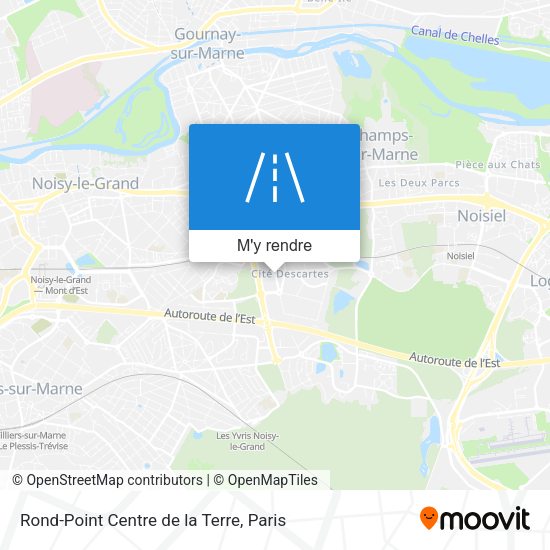 Rond-Point Centre de la Terre plan