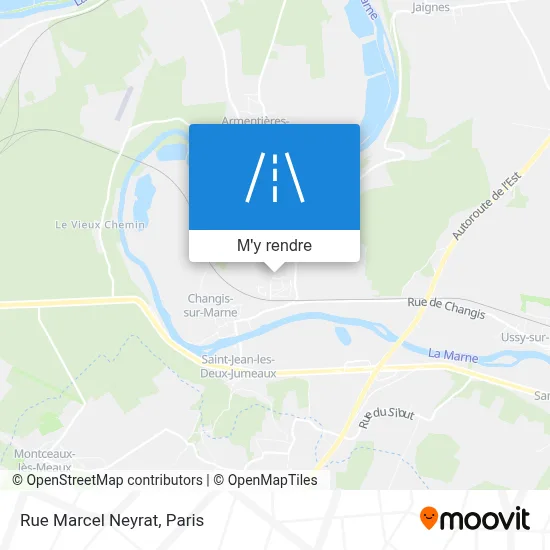 Rue Marcel Neyrat plan