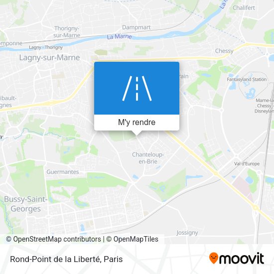 Rond-Point de la Liberté plan