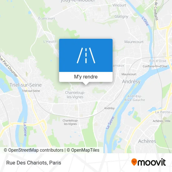 Rue Des Chariots plan