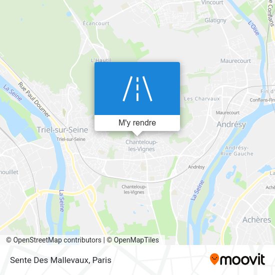 Sente Des Mallevaux plan
