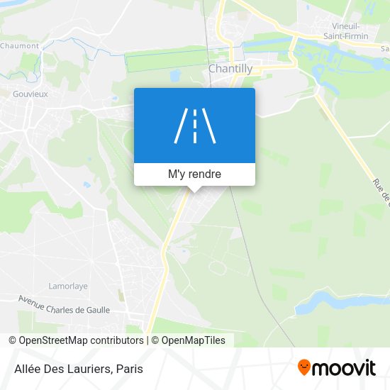 Allée Des Lauriers plan