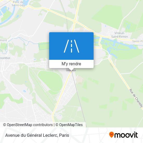Avenue du Général Leclerc plan