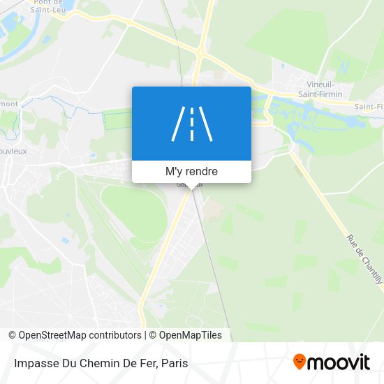 Impasse Du Chemin De Fer plan
