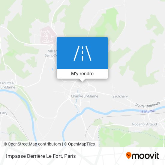 Impasse Derrière Le Fort plan