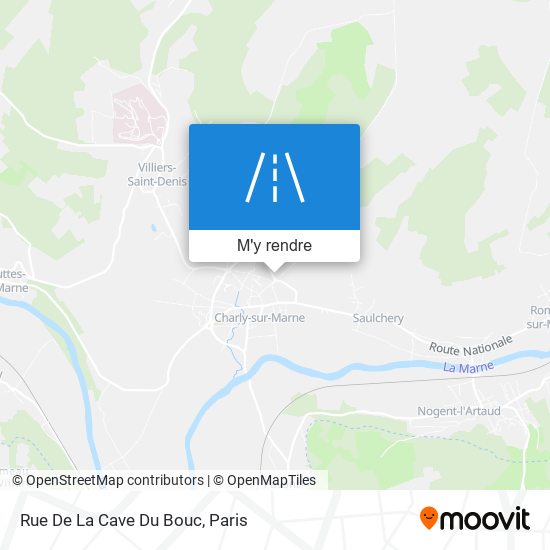 Rue De La Cave Du Bouc plan