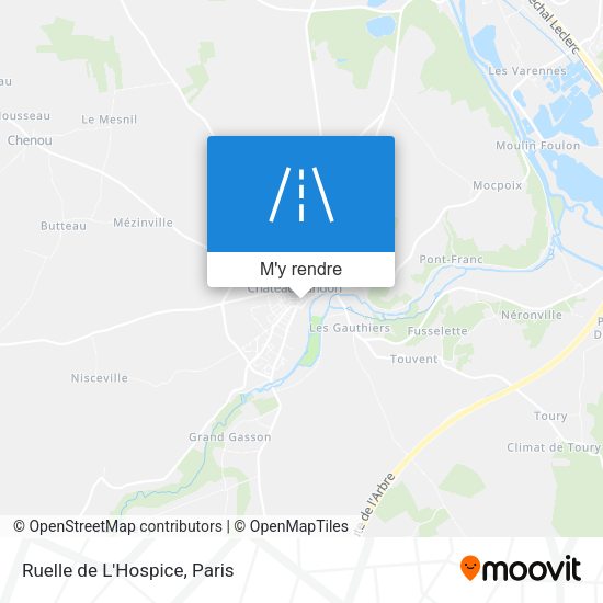Ruelle de L'Hospice plan