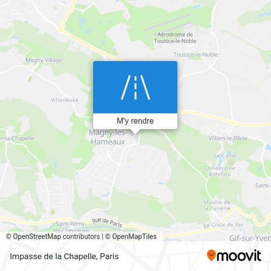 Impasse de la Chapelle plan
