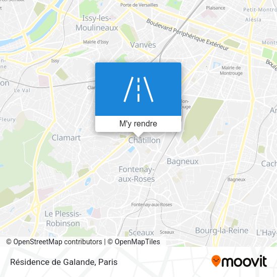 Résidence de Galande plan