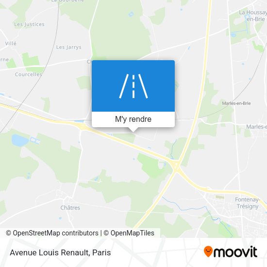 Avenue Louis Renault plan