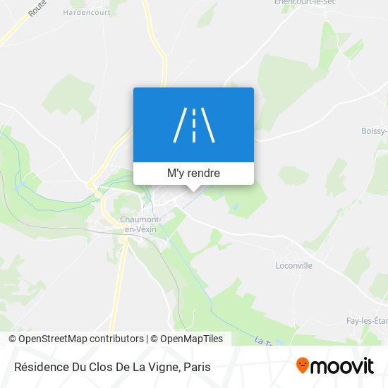 Résidence Du Clos De La Vigne plan