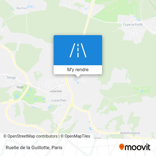 Ruelle de la Guillotte plan