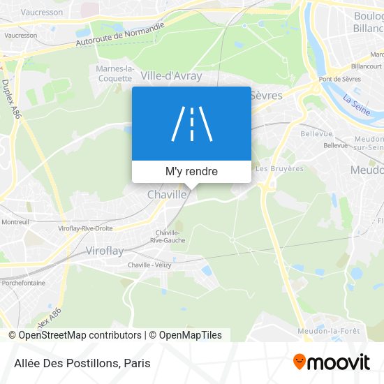 Allée Des Postillons plan