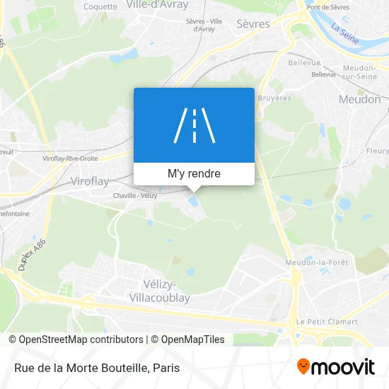 Rue de la Morte Bouteille plan
