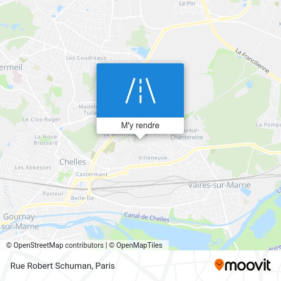 Rue Robert Schuman plan