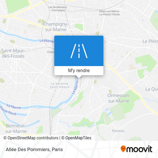Allée Des Pommiers plan