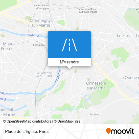 Place de L'Église plan