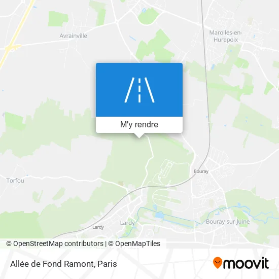Allée De Fond Ramont plan