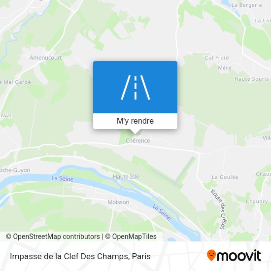 Impasse de la Clef Des Champs plan