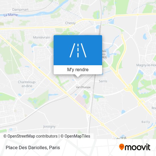 Place Des Dariolles plan