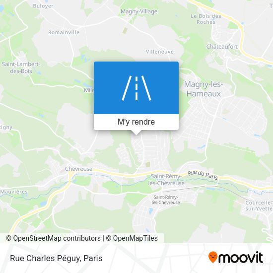 Rue Charles Péguy plan