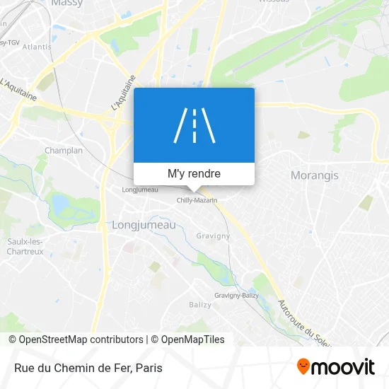 Rue du Chemin de Fer plan