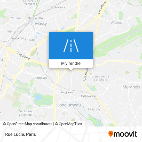 Rue Lucie plan