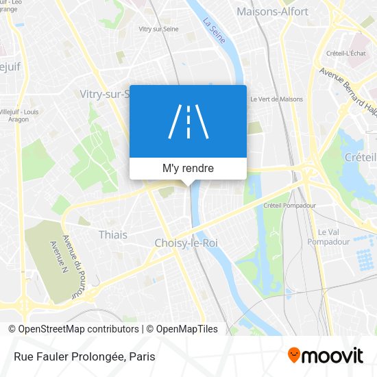 Rue Fauler Prolongée plan