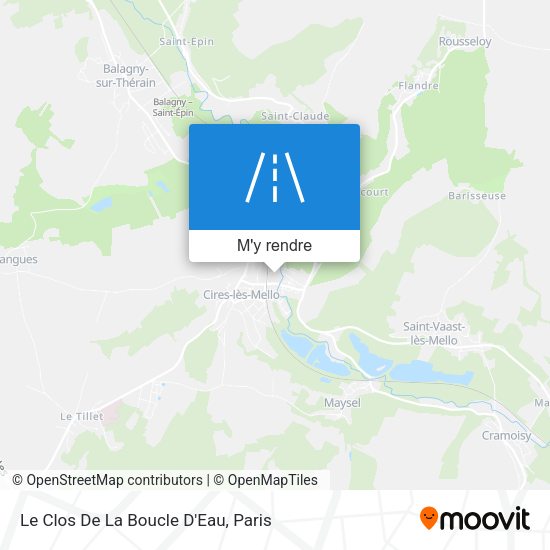 Le Clos De La Boucle D'Eau plan
