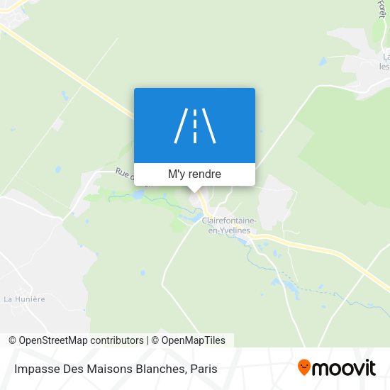 Impasse Des Maisons Blanches plan