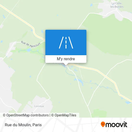 Rue du Moulin plan