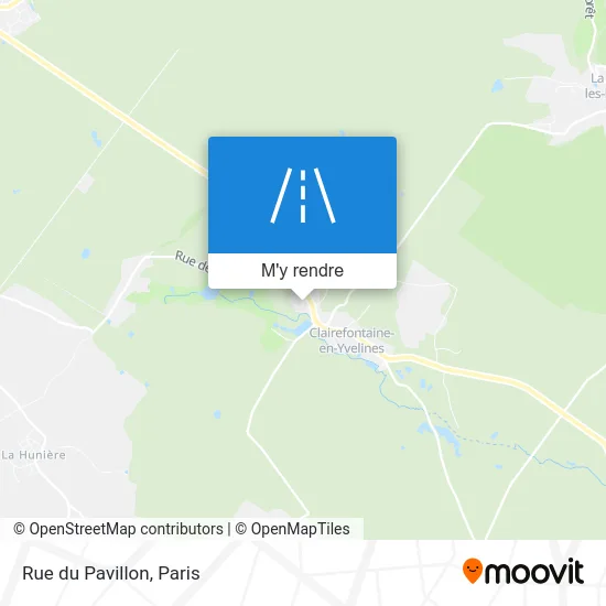 Rue du Pavillon plan