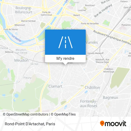 Rond-Point D'Artachat plan