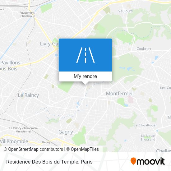 Résidence Des Bois du Temple plan